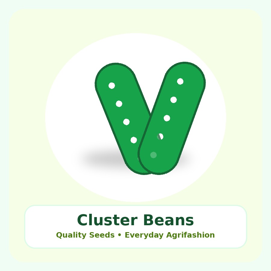 Cluster Beans Seeds 25g